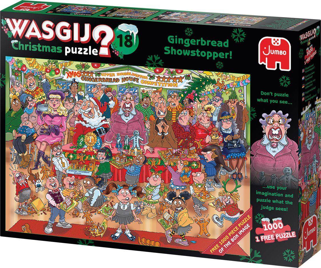Wasgij Christmas 18: Leckereien aus Lebkuchen!, 2x 1000 T.