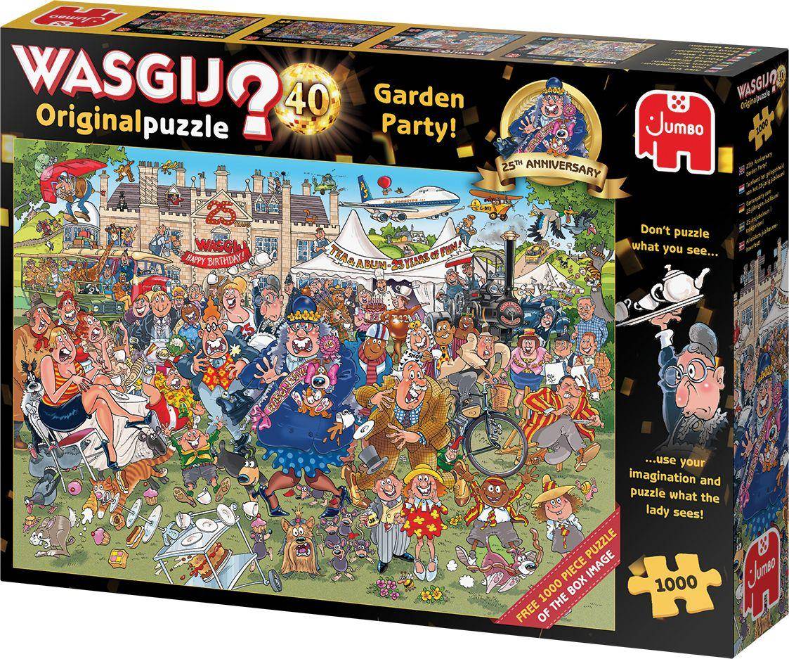 Wasgij Original 40: Gartenparty zum 25-jährigem Jubiläum!, 2x 1000 T.