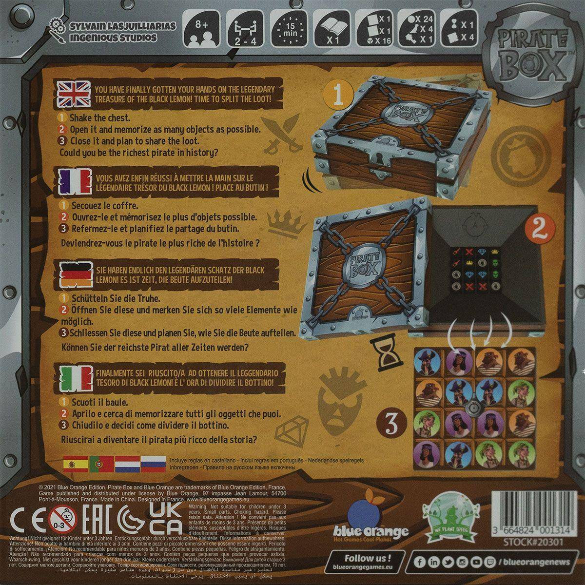 Pirate Box (multilingual)