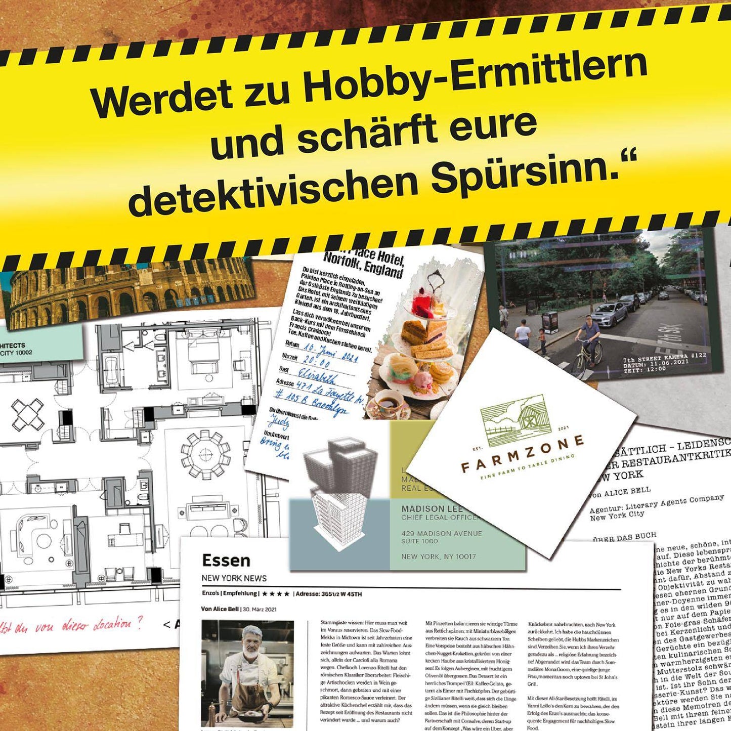 Murder Mystery Case File: Mord à la carte