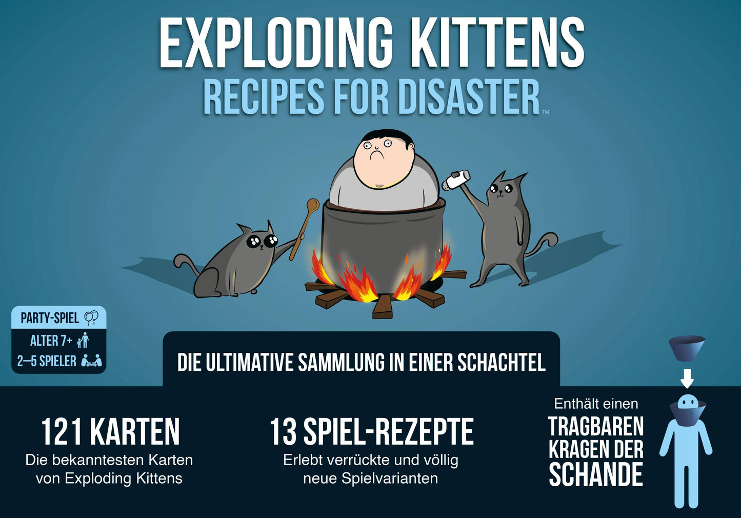 Exploding Kittens - Recipes for Disaster DE