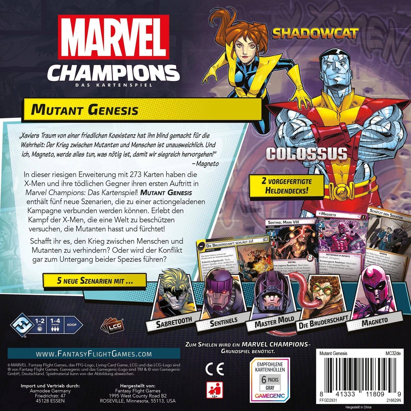 Mutant Genesis - Marvel Champions LCG (DE)