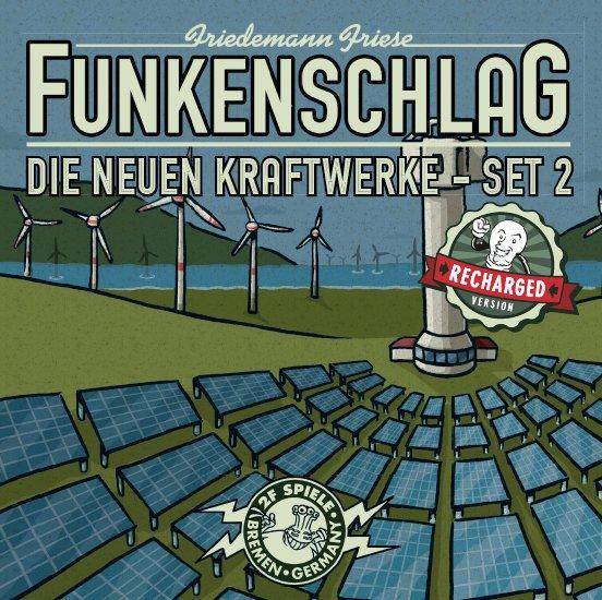 Funkenschlag Erw. 14: Die neuen Kraftwerke - Set 2 (Recharged Version)
