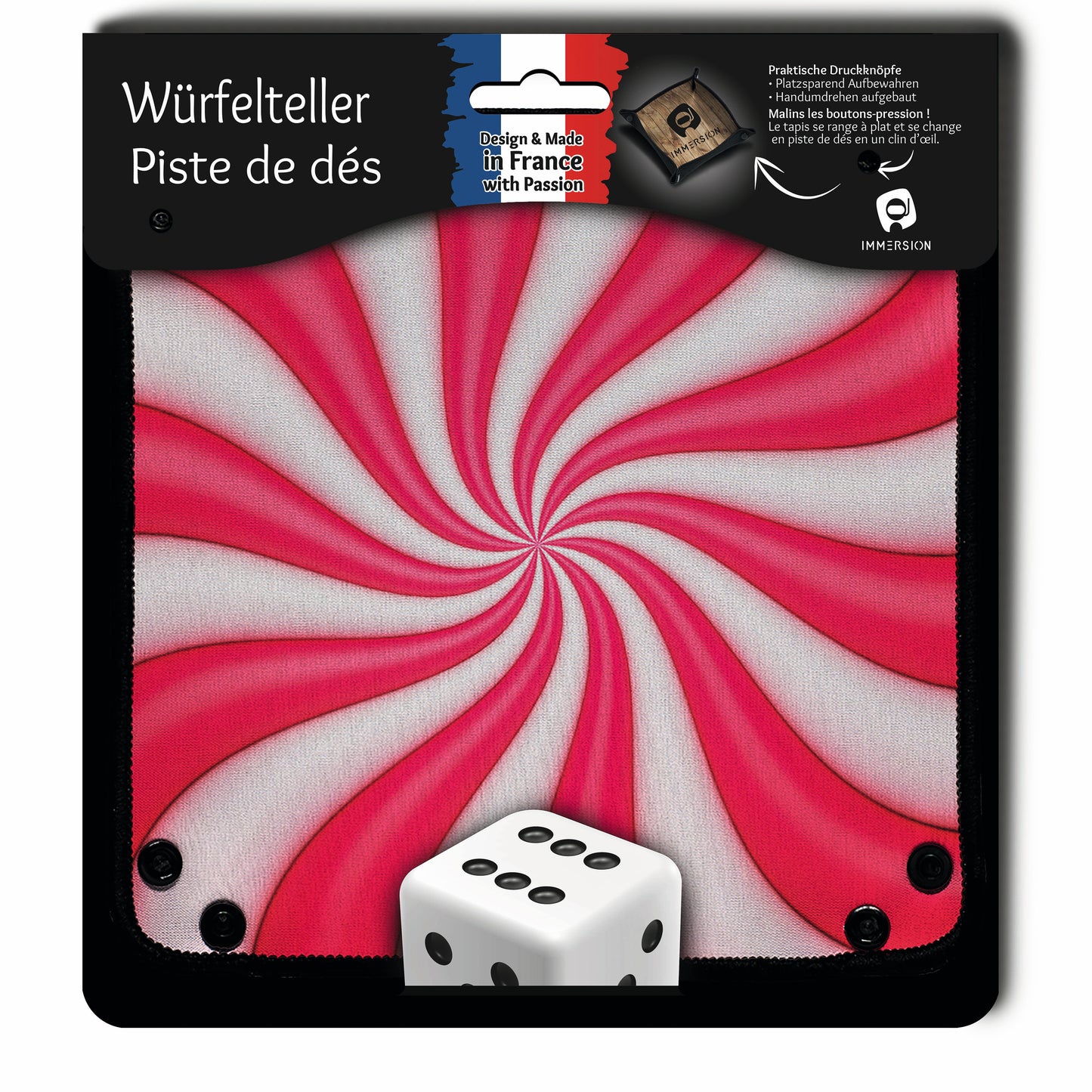 Würfelteller Psychedelic Candy