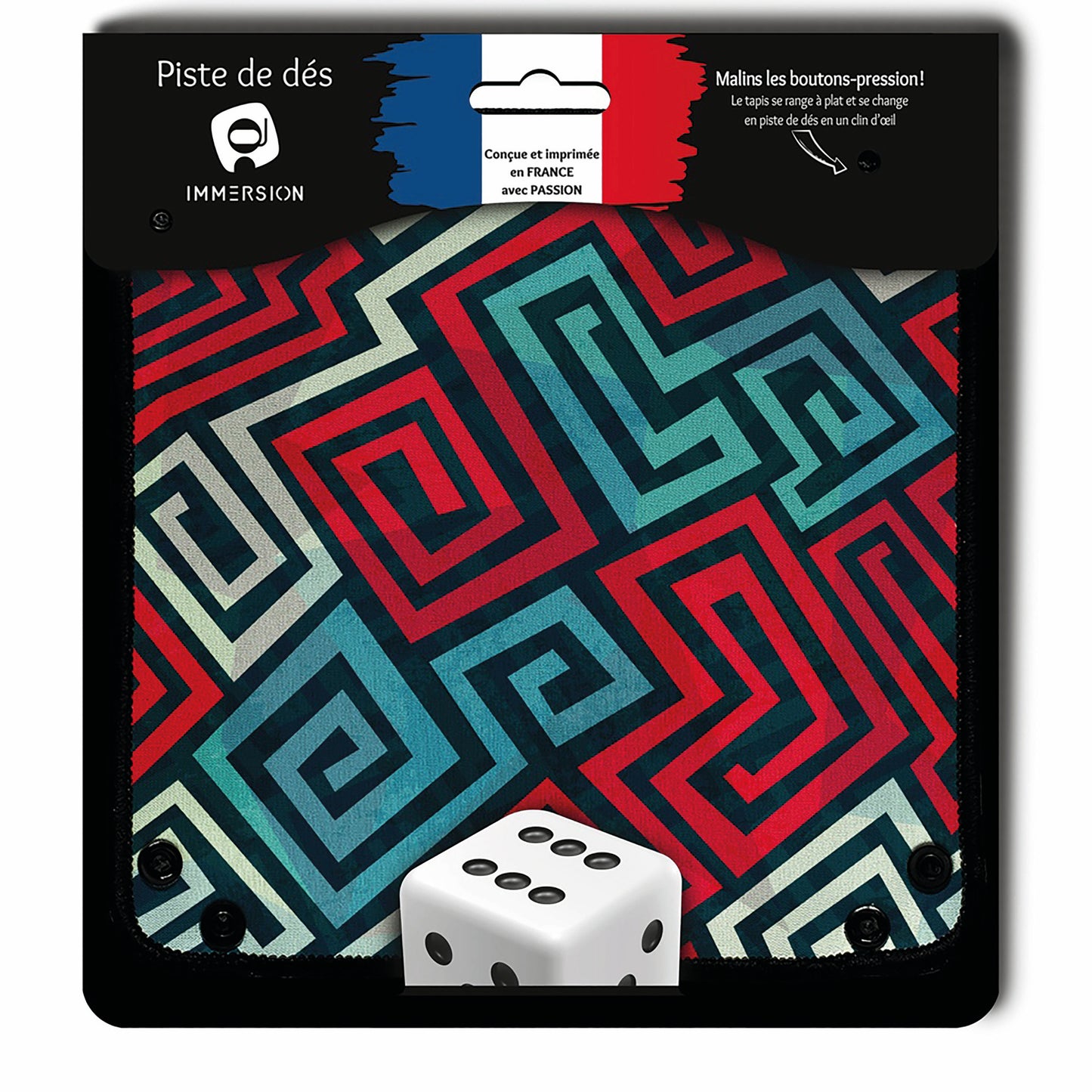 Würfelteller Maze Pattern