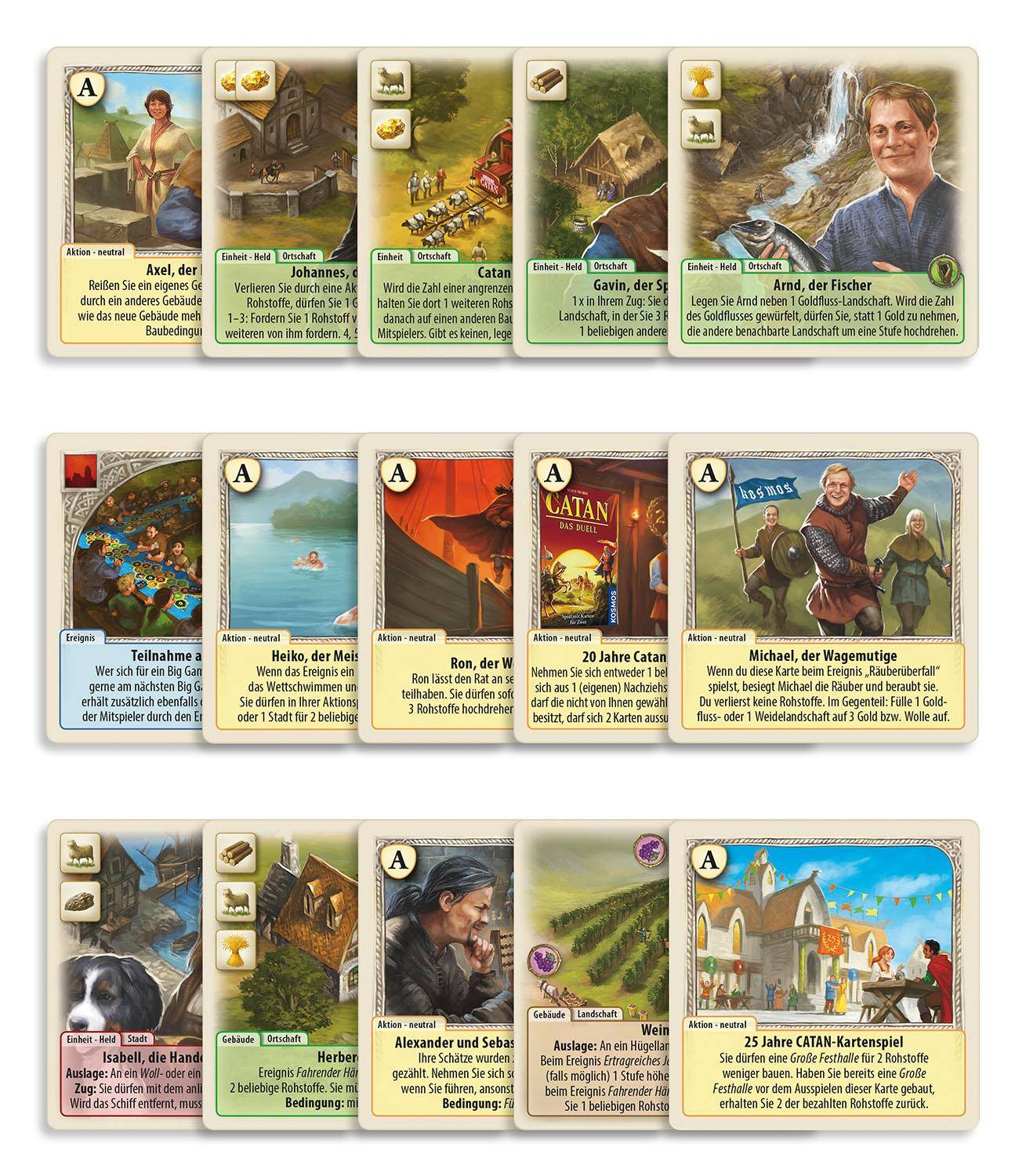 Catan - Das Duell: Sonderkarten-Set 2021