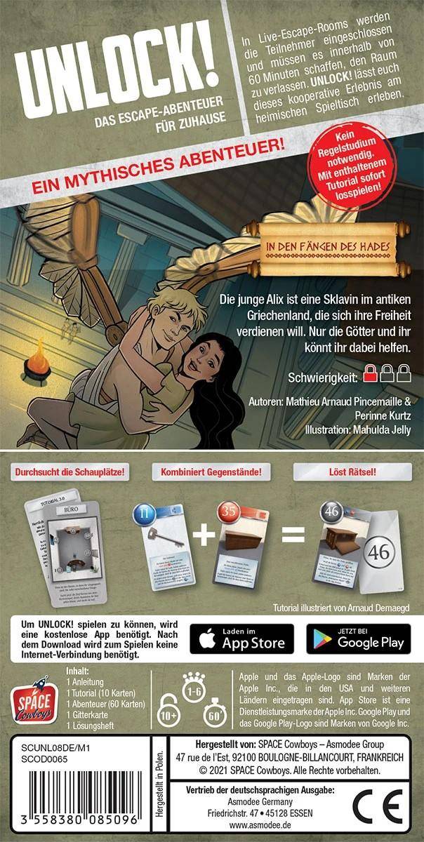 Unlock! - In den Fängen des Hades (Einzelszenario)