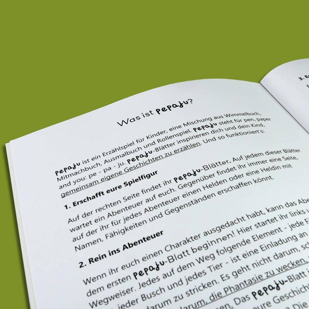 Pepaju: Heft #1