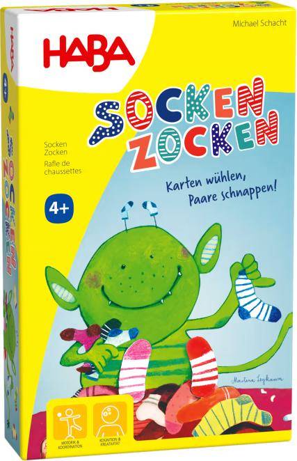 Socken Zocken - Karten wühlen