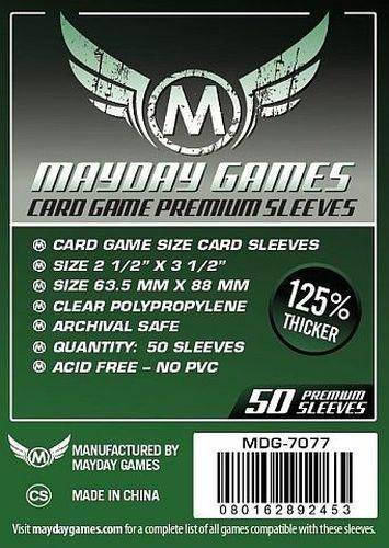 card sleeves 63.5 x 88 Mayday Sleeves 63,5 x 88mm Premium (50)