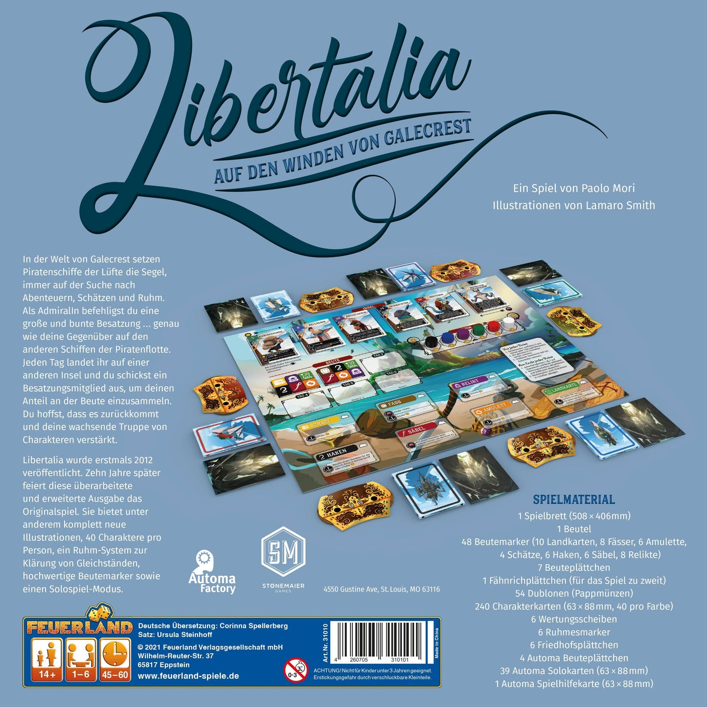 Libertalia: Auf den Winden von Galecrest