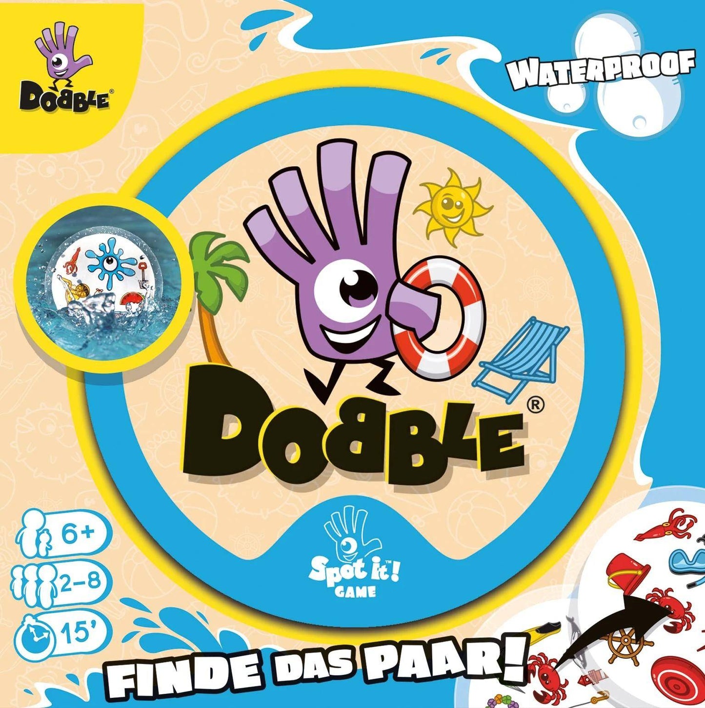 Dobble Waterproof DE (Neuauflage)