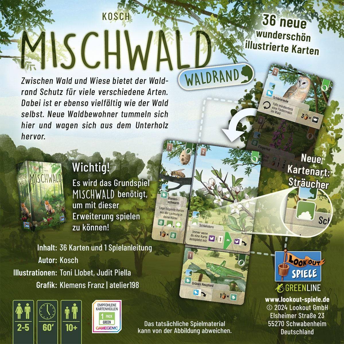 Waldrand - Mischwald, deutsch (Erw.)