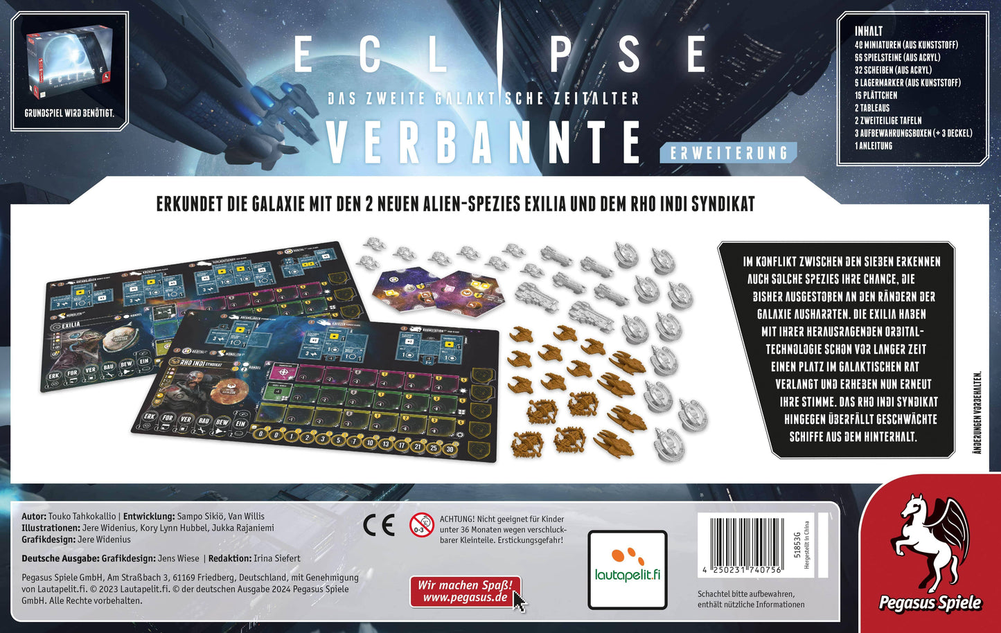 Verbannte - Eclipse, deutsch (Erw.)