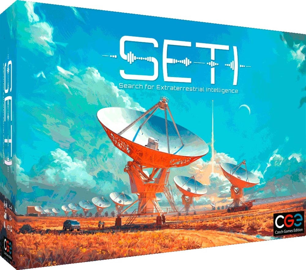 SETI: Auf der Suche nach außerirdischem Leben, deutsch, CGE, Spiele, Kenner