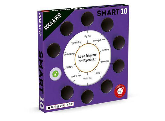 Zusatzfragen Pop & Rock - Smart 10, deutsch (Erw.)