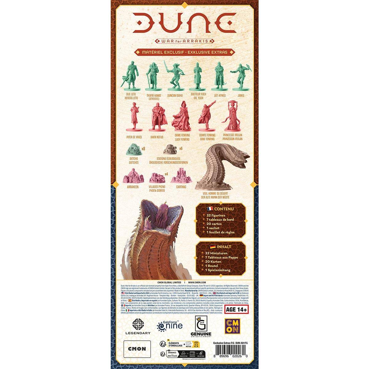 Exclusive Extras - Dune: Krieg um Arrakis, deutsch (Erw.)