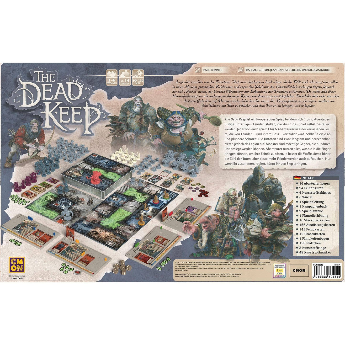 The Dead Keep (Deluxe), deutsch