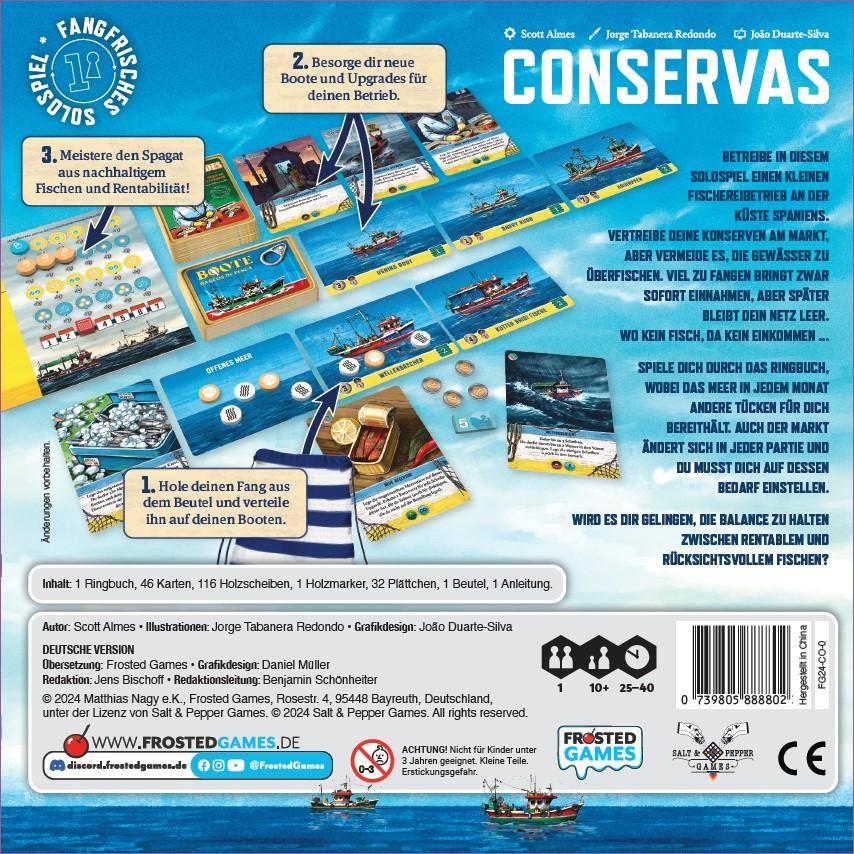 Conservas, deutsch
