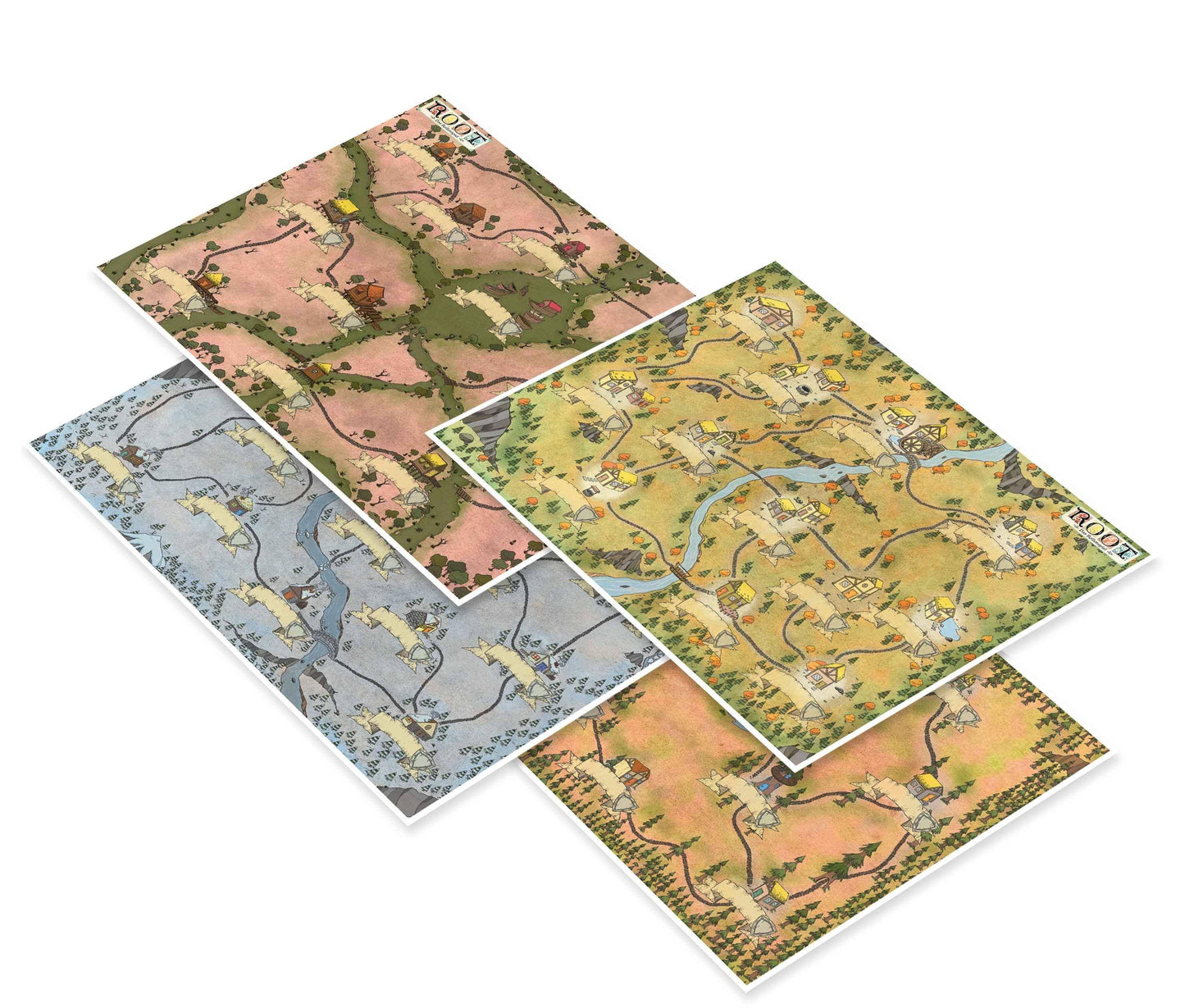 Lichtungskarten - Root - Das Rollenspiel, deutsch