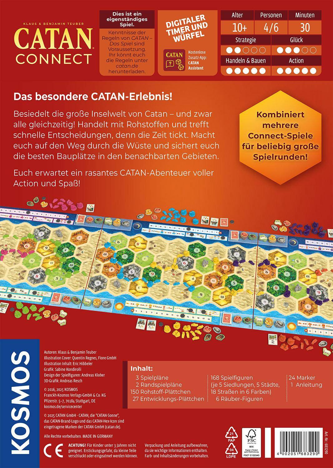Catan Connect, deutsch