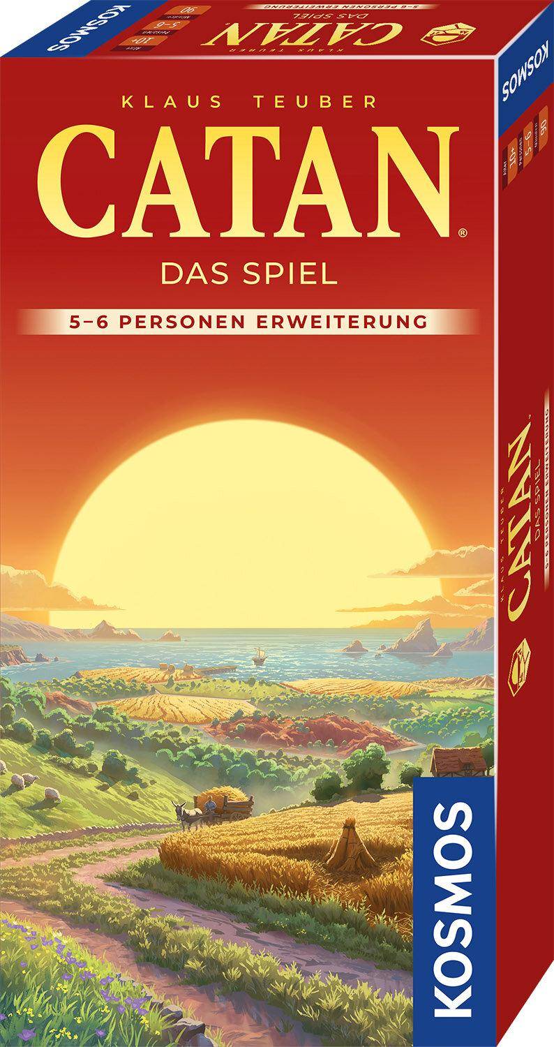 5-6 Personen Erweiterung (2025) - Catan - Das Spiel, deutsch (Erw.)