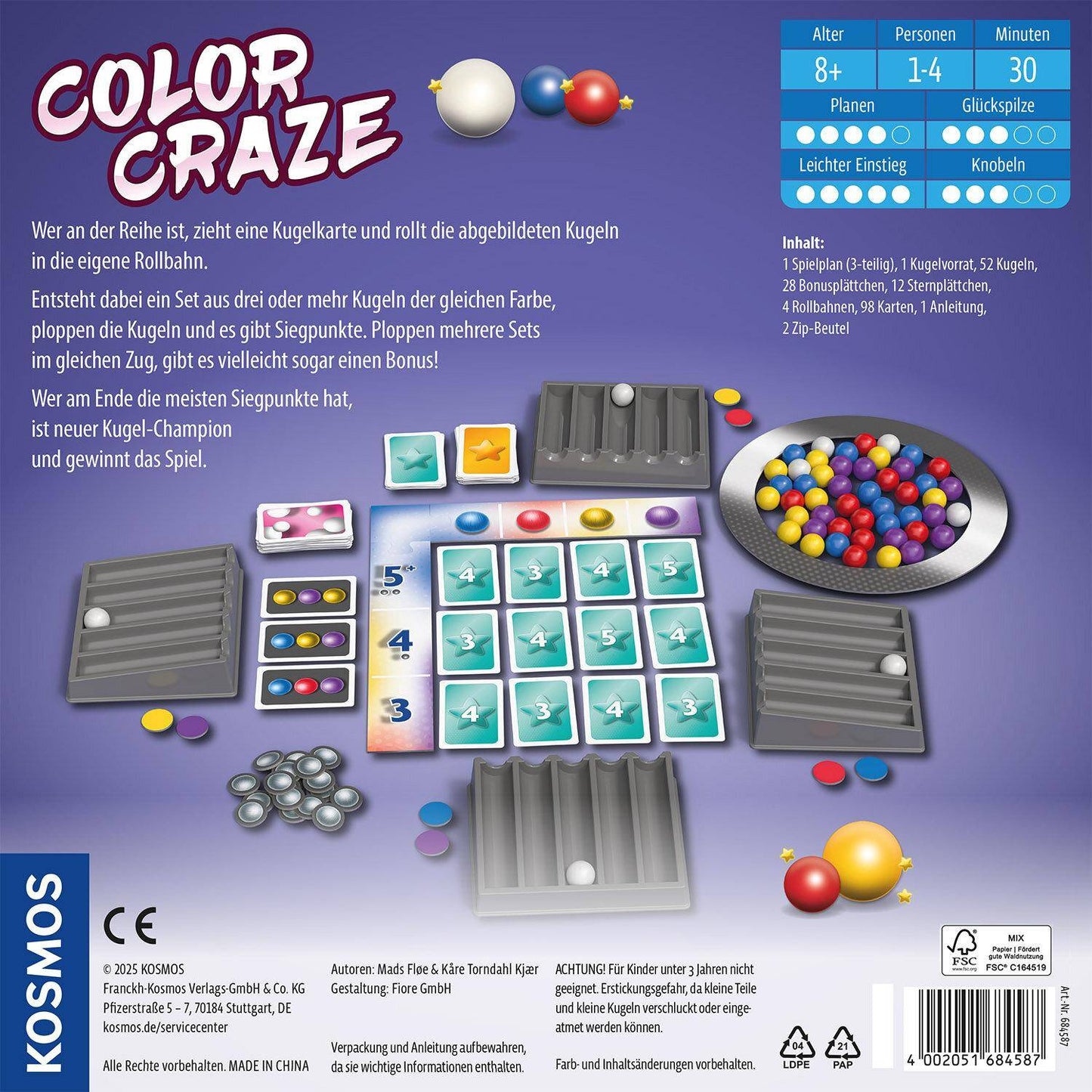Color Craze, deutsch