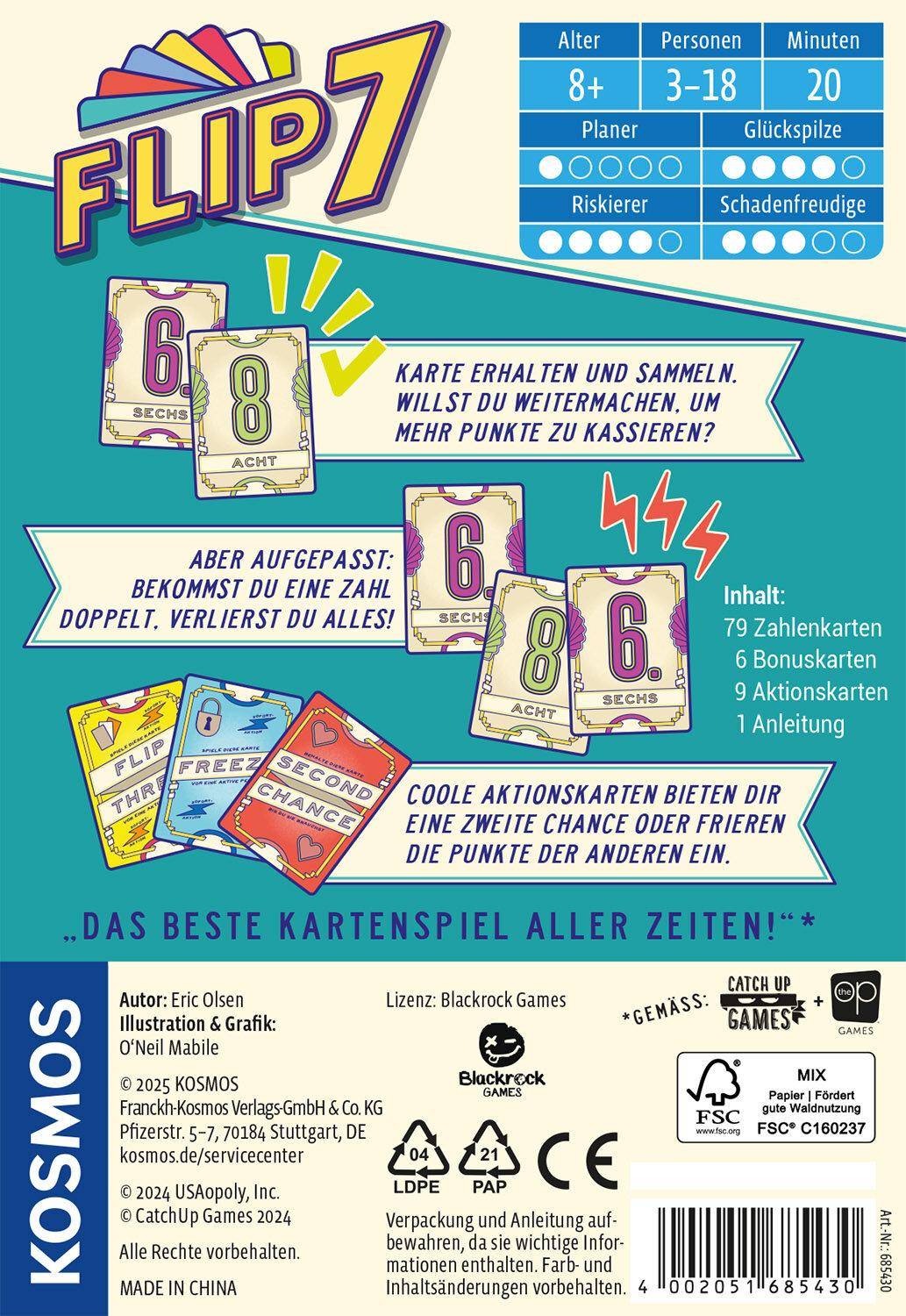Flip 7, deutsch