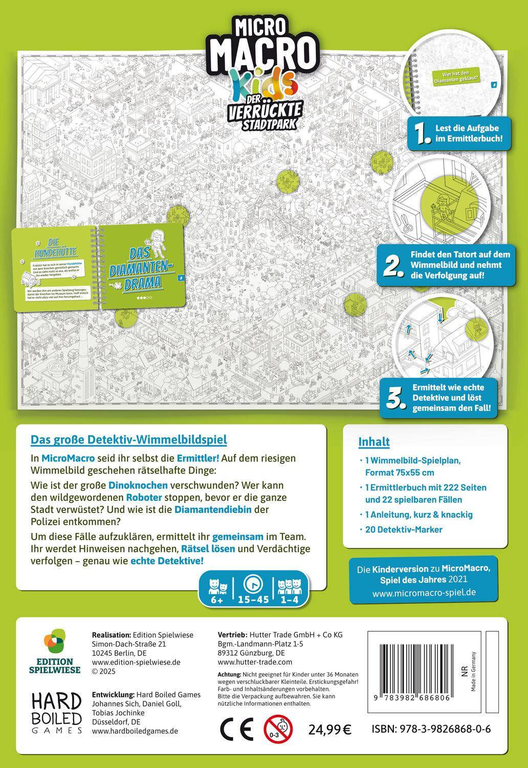 Der verrückte StadtPark - MicroMacro Kids, deutsch