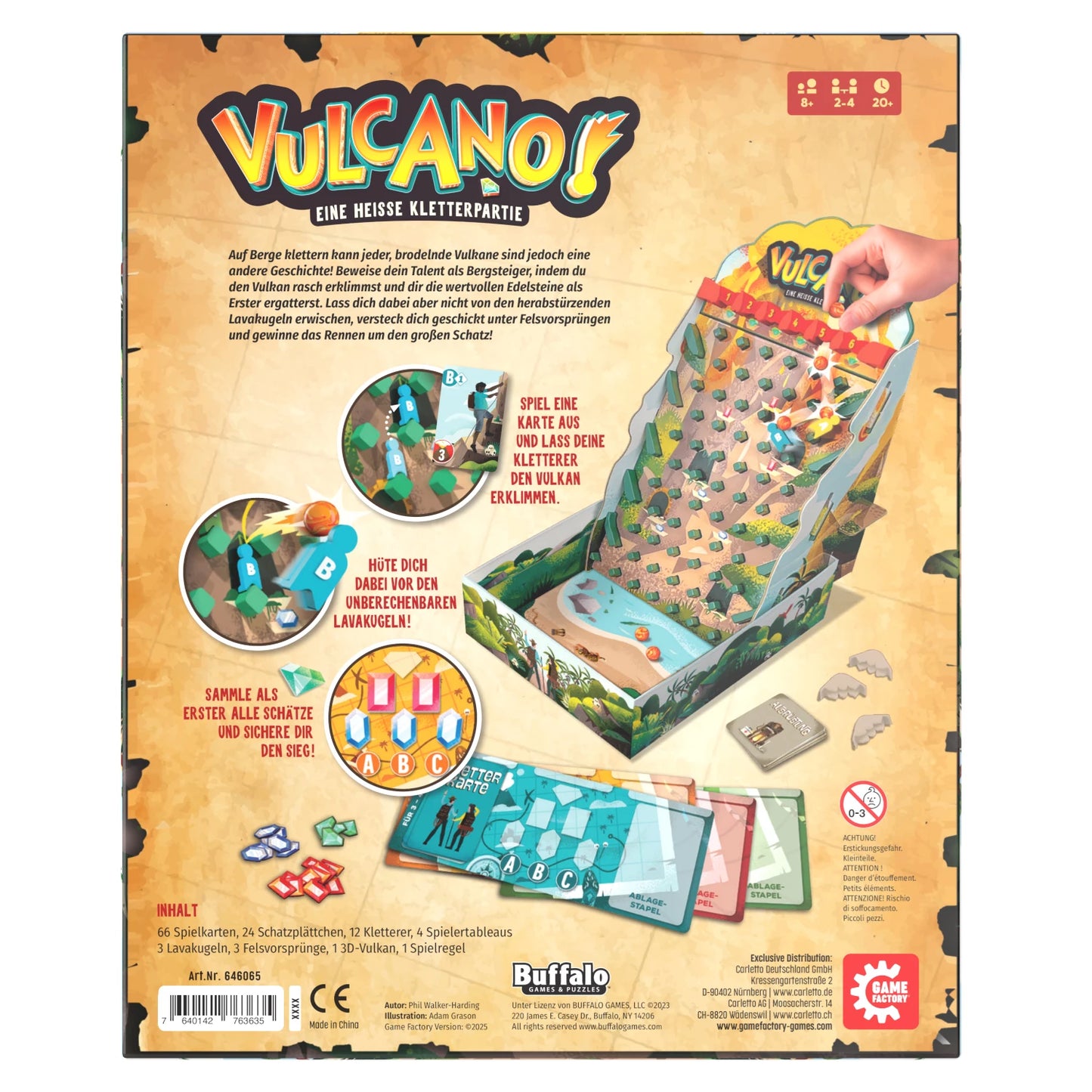 Vulcano, deutsch