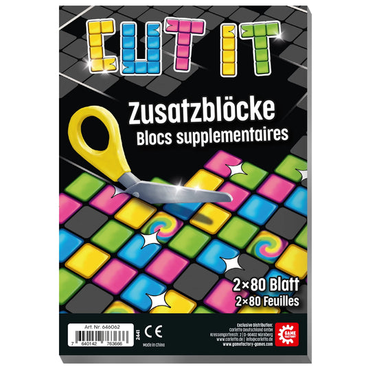 Zusatzblöcke - Cut it (Erw.)