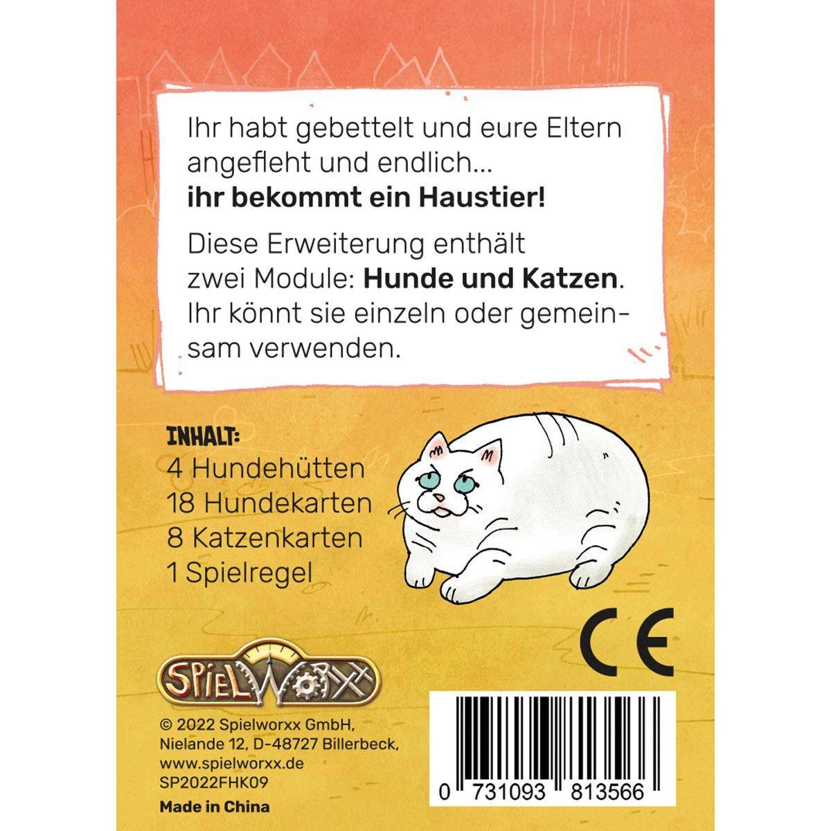 Hunde & Katzen - Fort, deutsch