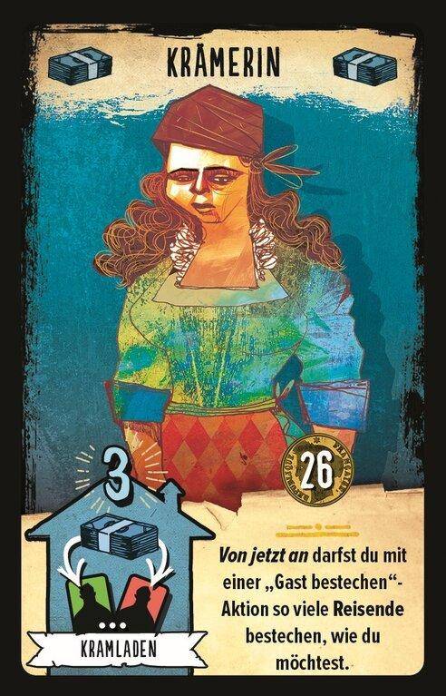 Die blutige Herberge, deutsch