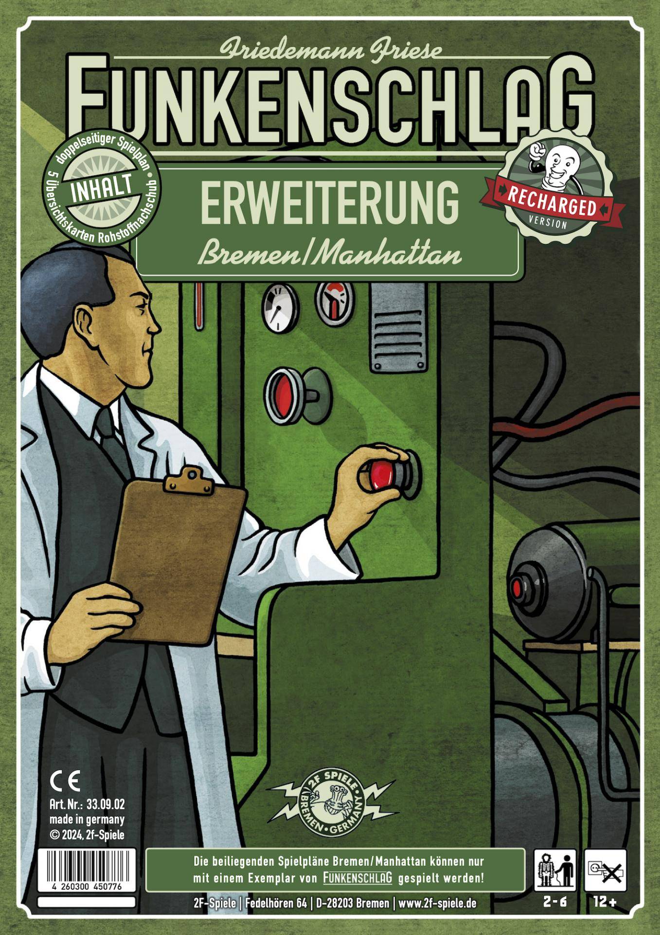 Erw. 15: Bremen/Manhattan - Funkenschlag (Recharged), deutsch