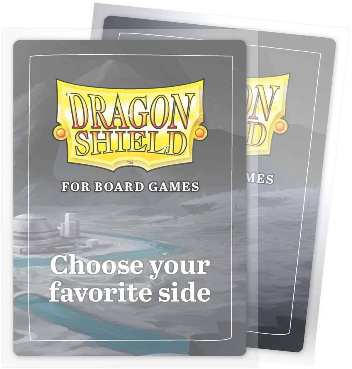 Dragon Shield: Board Game Sleeves Clear/NonGlare 63mm x 88mm (100)