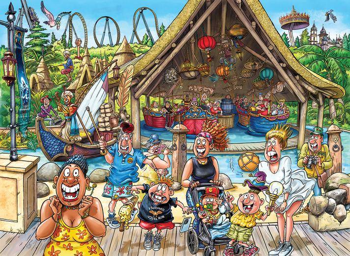 Wasgij Original Efteling - Die Welt von Sindbad! (1000 T.)
