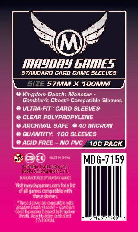 Mayday Sleeves 57 x 100mm Standard (100)