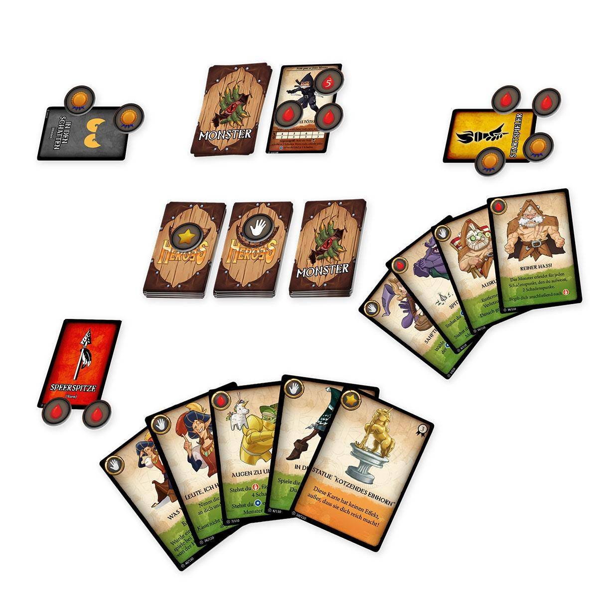 Backstab Heroes, deutsch