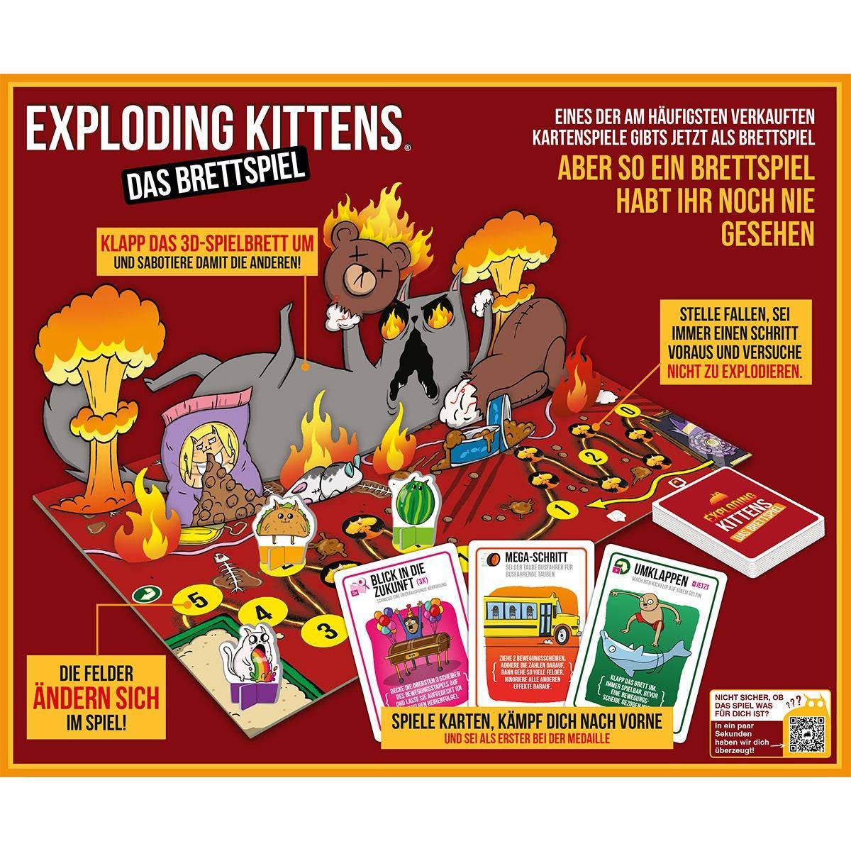 Exploding Kittens: Das Brettspiel, deutsch