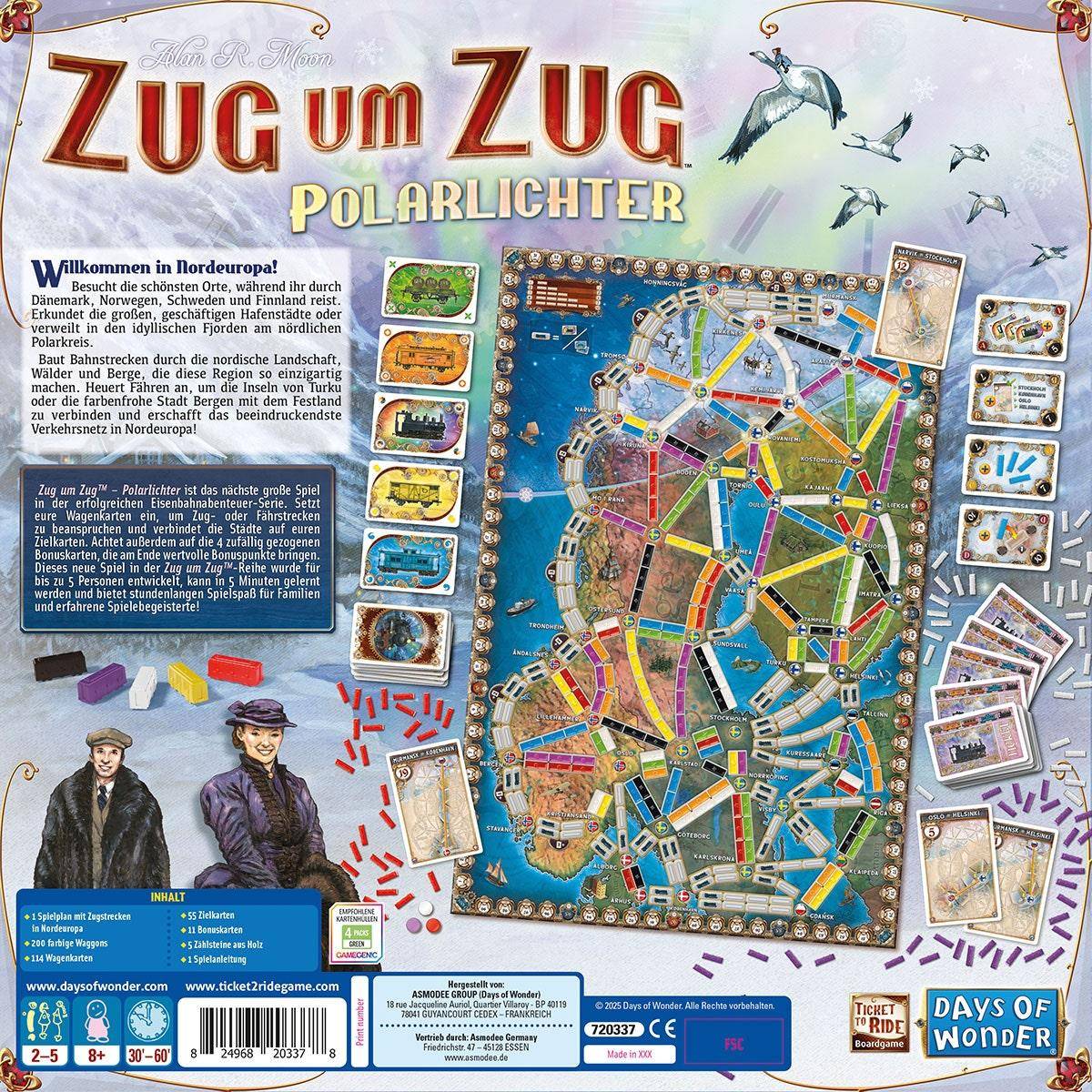 Zug um Zug: Polarlichter, deutsch