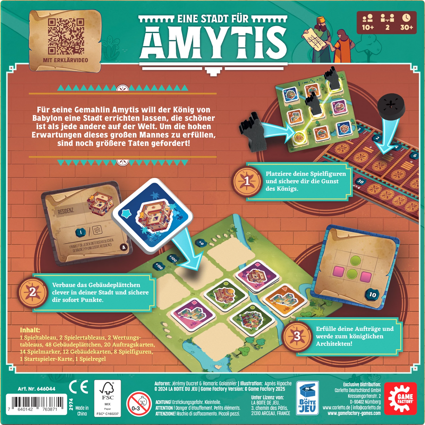Eine Stadt für Amytis, deutsch