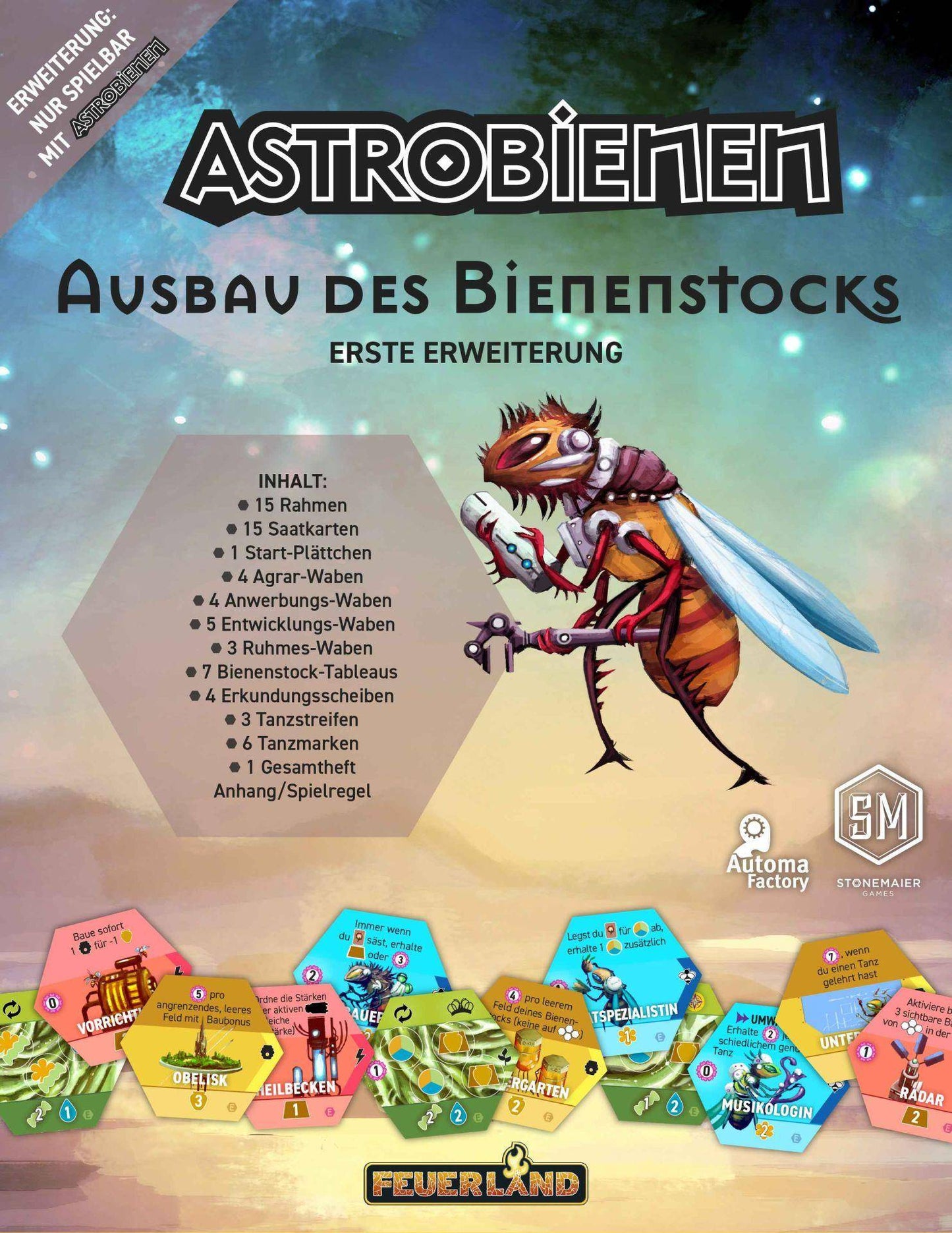 Ausbau des Bienenstocks - Astrobienen, deutsch (Erw.)