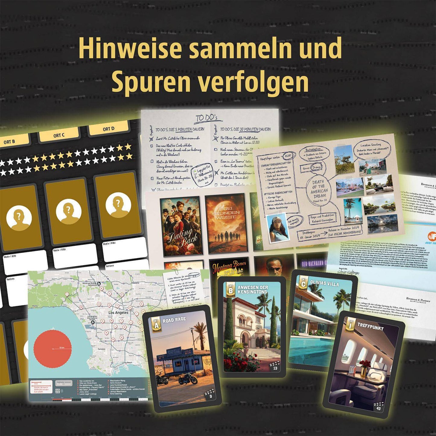 Hollywood - Masters of Crime, deutsch