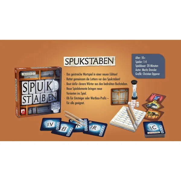 Spukstaben (2. Edition), deutsch