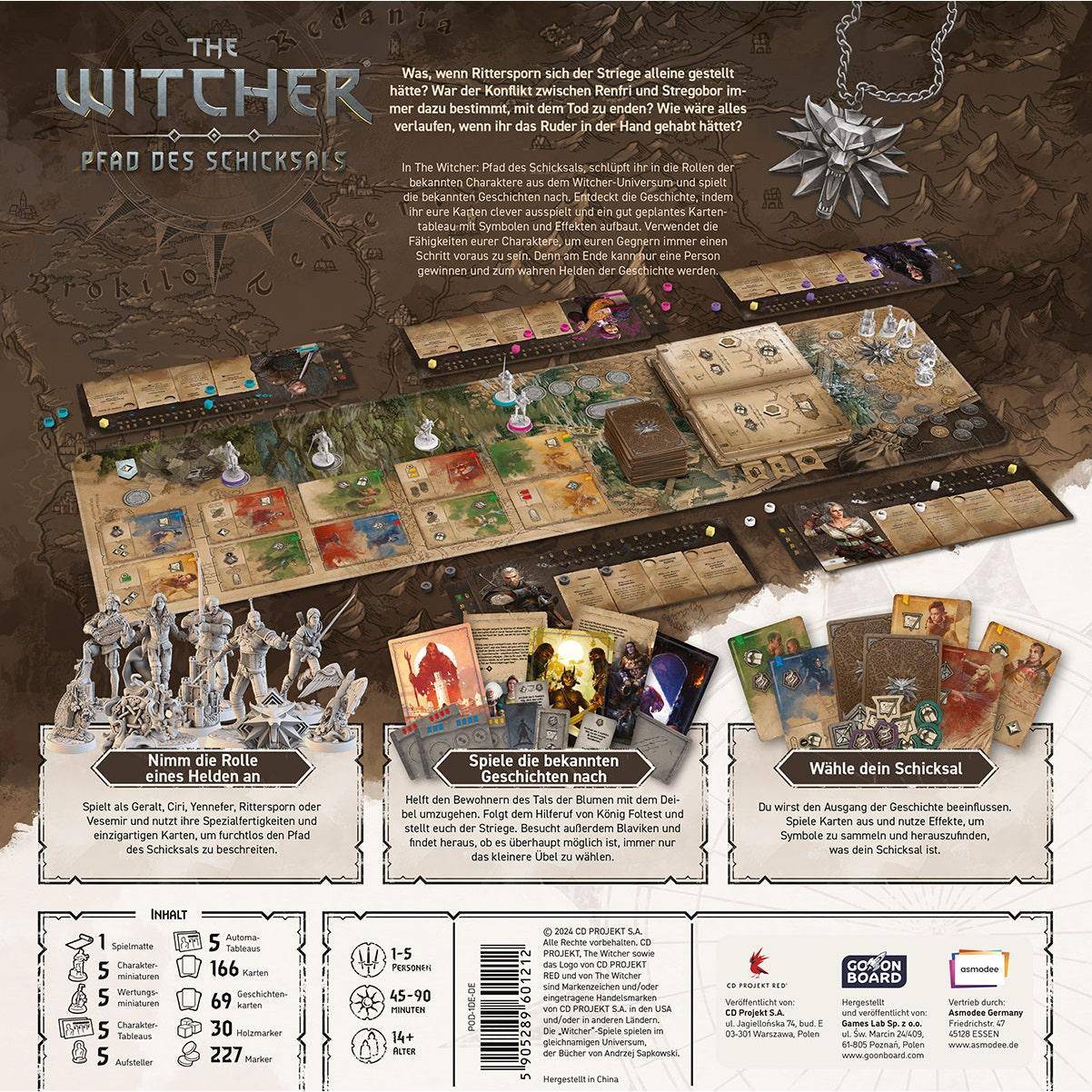 Deluxe Edition - The Witcher: Pfad des Schicksals, deutsch