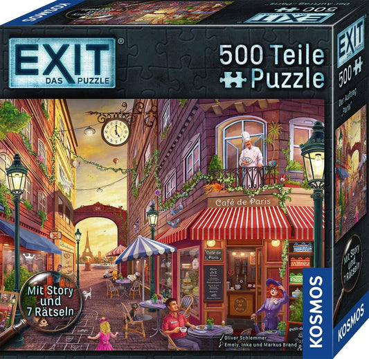 Der Auftrag "Paris" - EXIT – Das Puzzle, deutsch