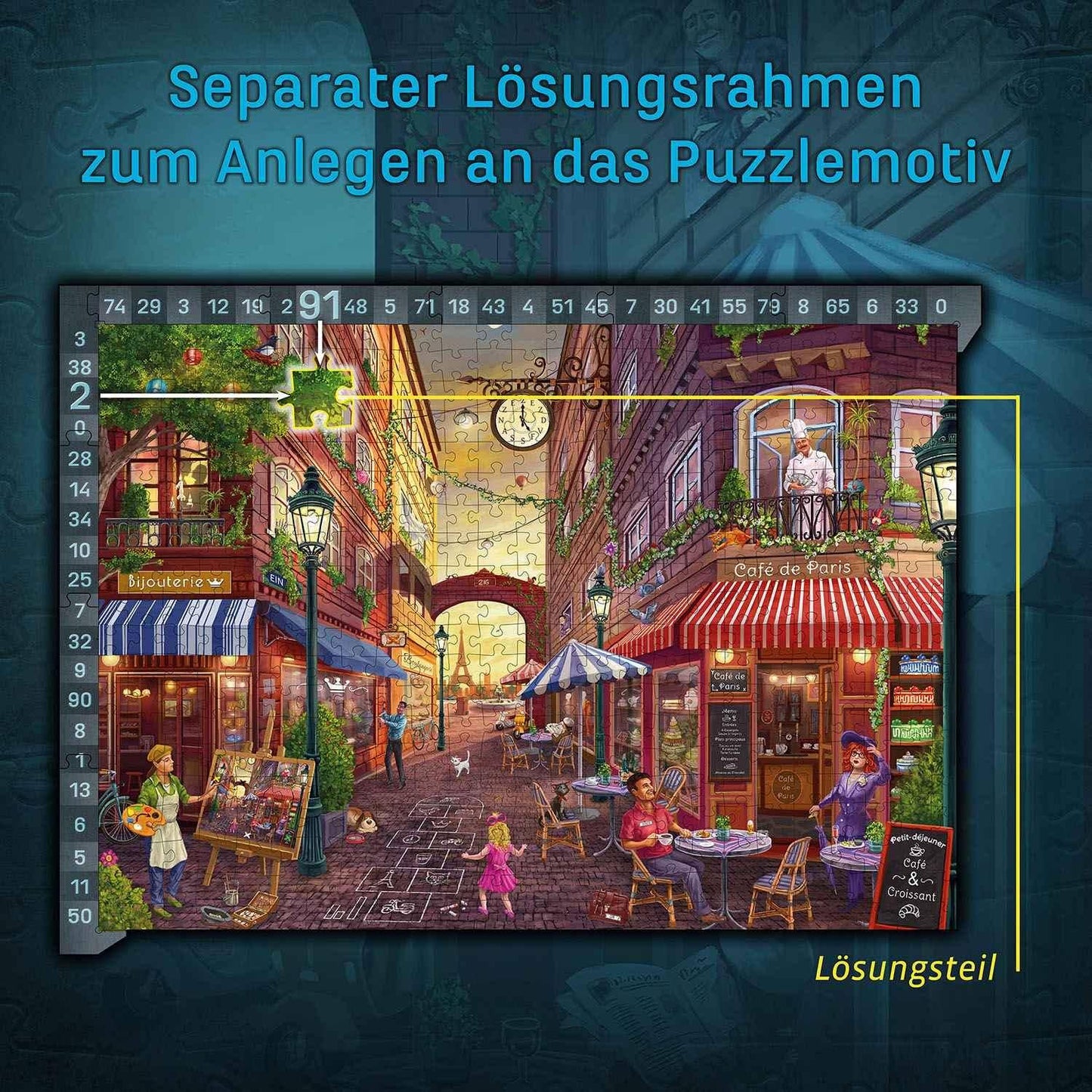 Der Auftrag "Paris" - EXIT – Das Puzzle, deutsch