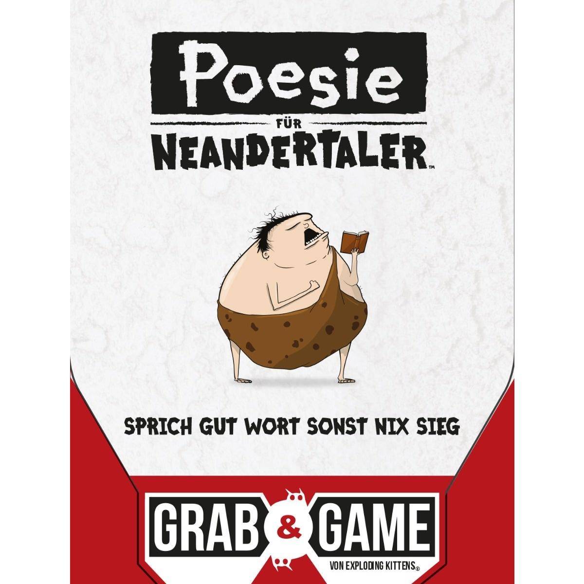 Poesie für Neandertaler: Grab & Game, deutsch