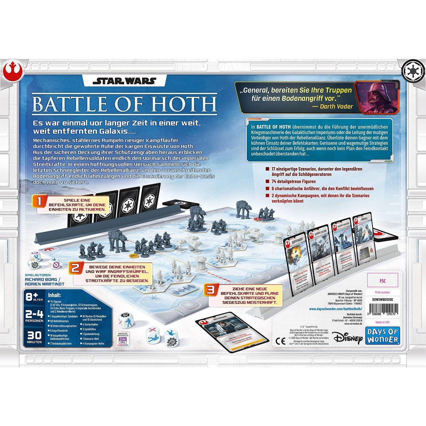 Star Wars: Battle of Hoth, deutsch