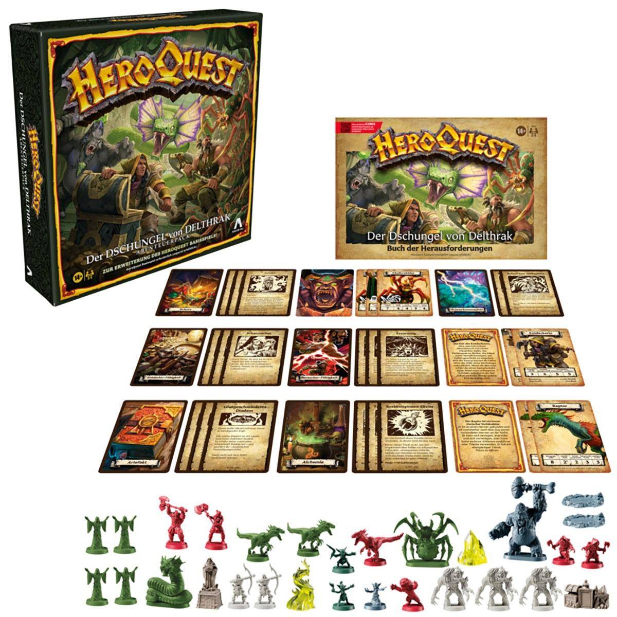 Der Dschungel von Delthrak Abenteuerpack - HeroQuest, deutsch